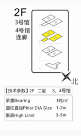 2.1号馆展区平面图