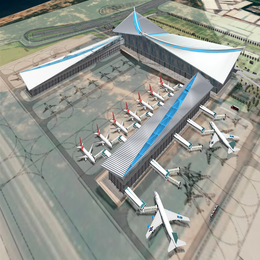 厦门高崎国际机场t4航站楼幕墙工程设计介绍